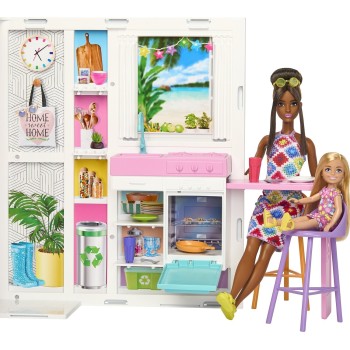 Mattel Barbie Getaway Σπιτάκι - Βαλιτσάκι HRJ76 194735178377
