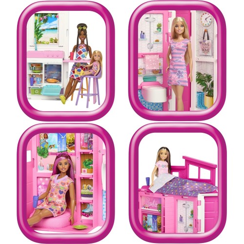 Mattel Barbie Getaway Σπιτάκι - Βαλιτσάκι HRJ76 194735178377