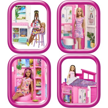 Mattel Barbie Getaway Σπιτάκι - Βαλιτσάκι HRJ76 194735178377