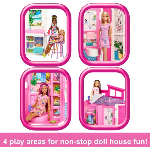Mattel Barbie Getaway Σπιτάκι - Βαλιτσάκι HRJ76 194735178377