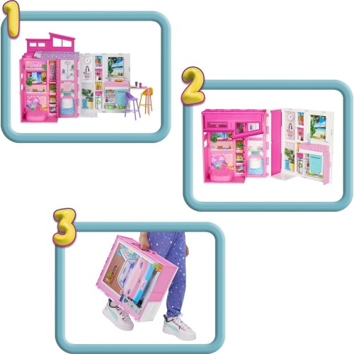 Mattel Barbie Getaway House Playset HRJ76 194735178377