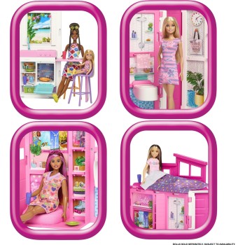 Mattel Barbie Getaway Σπιτάκι - Βαλιτσάκι HRJ76 194735178377