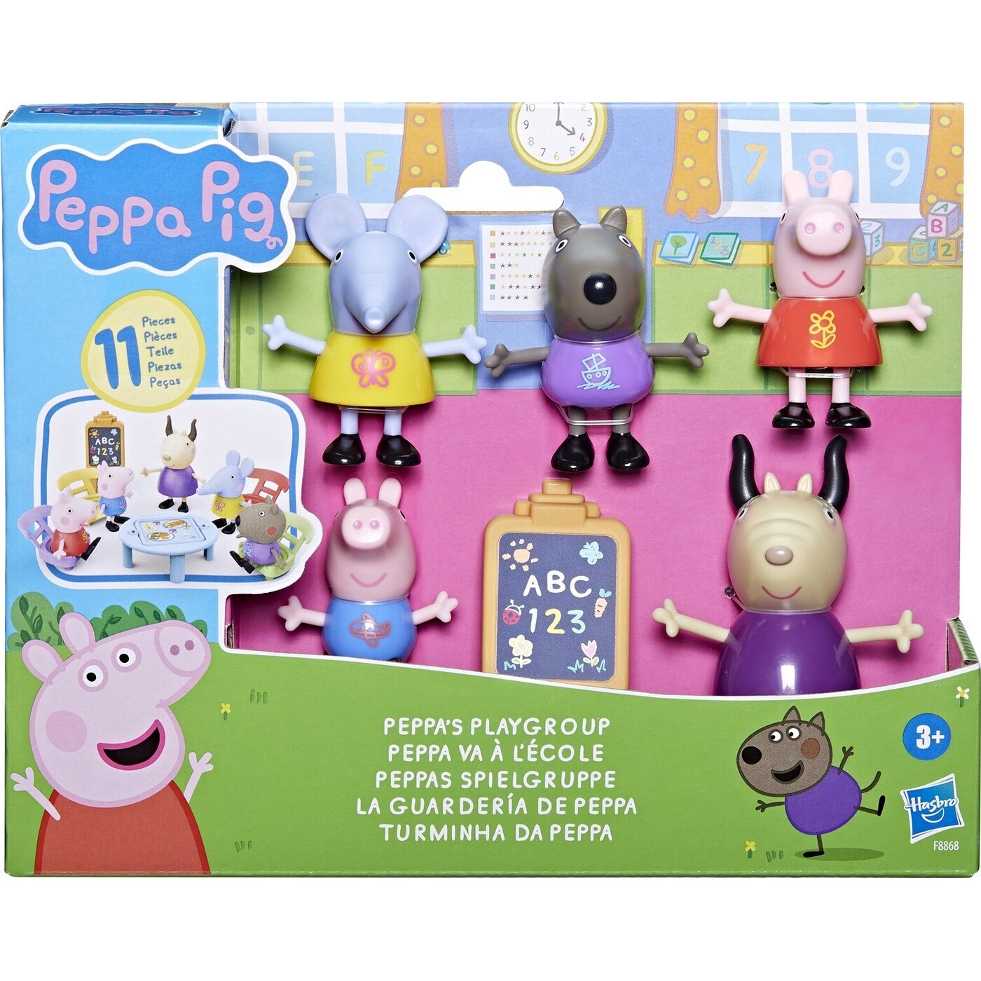 Hasbro Peppa Pig Playgroup Playset With 5 Figures And 6 Accessories Hasbro Peppa Pig Playgroup Playset With 5 Figures And 6 Accessories