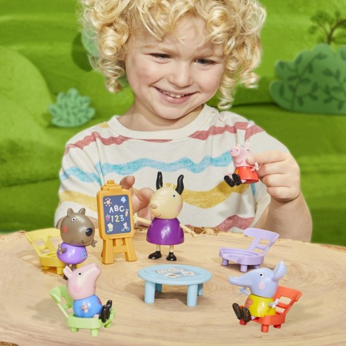 Hasbro Peppa Pig Playgroup Playset Με 5 Φιγούρες Και 6 Αξεσουάρ F8868 5010996223296