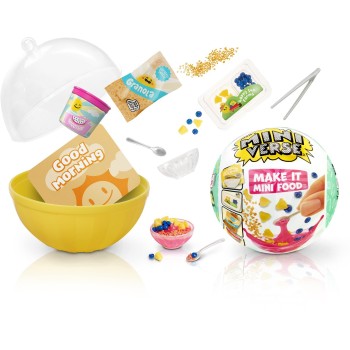 MGA Entertainment Miniverse- Make It Mini Foods: Cafe in PDQ Series 3A 505396-EUC 035051505396