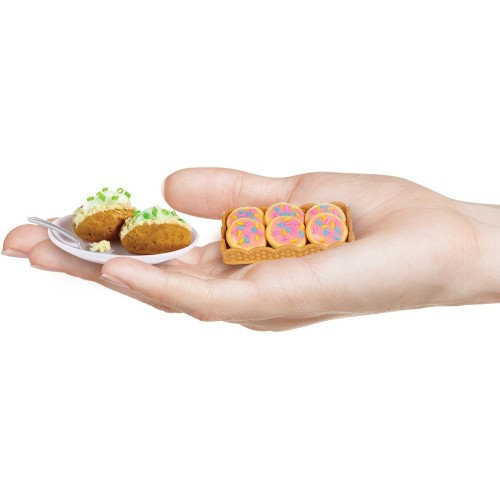 MGA Entertainment Miniverse- Make It Mini Foods: Cafe in PDQ Series 3A 505396-EUC 035051505396