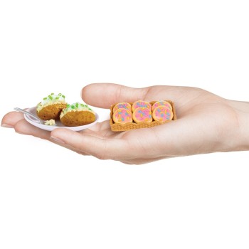 MGA Entertainment Miniverse- Make It Mini Foods: Cafe in PDQ Series 3A 505396-EUC 035051505396