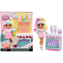 MGA Entertainment LOL Surprise OMG Sweet Nails Studio Νυχιών – Candylicious Sprinkles Shop 503781-EUC 035051503781