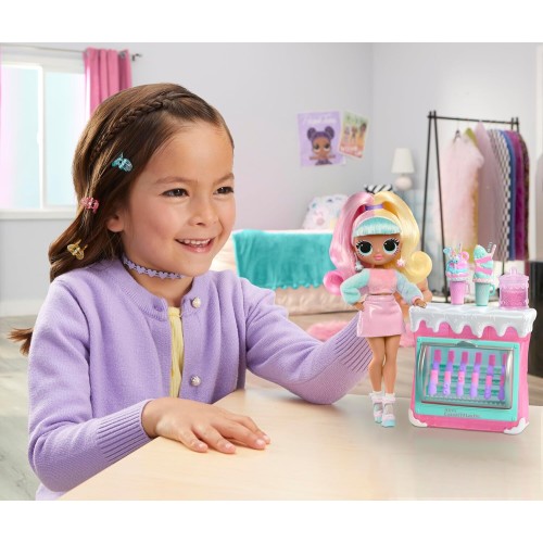 MGA Entertainment LOL Surprise OMG Sweet Nails Studio Νυχιών – Candylicious Sprinkles Shop 503781-EUC 035051503781