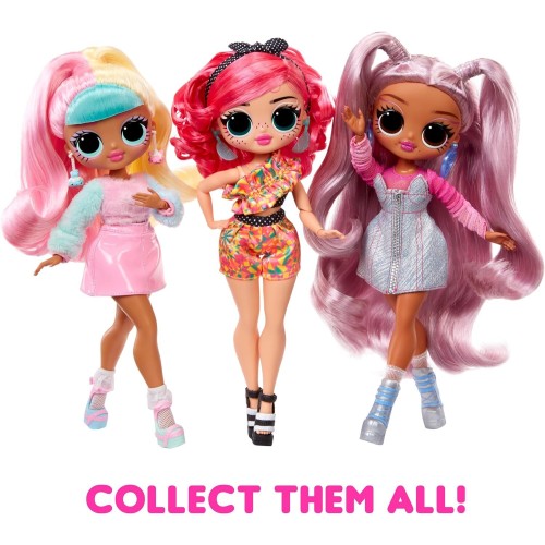 MGA Entertainment LOL Surprise OMG Sweet Nails Studio Νυχιών – Candylicious Sprinkles Shop 503781-EUC 035051503781