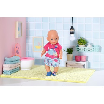MGA Entertainment Baby Born Bath Πιτζάμα Και Παπουτσάκια 43Cm 830628-116721 4001167830628
