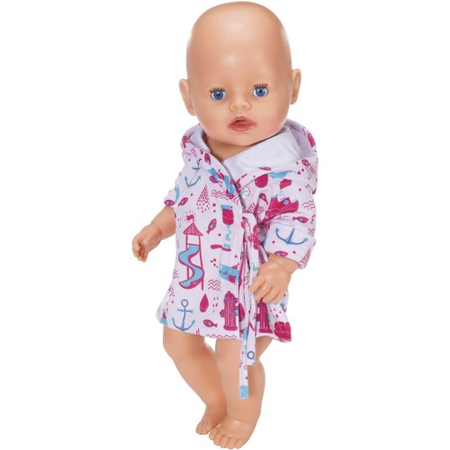 MGA Entertainment Baby Born Bath Μπουρνούζι 43Cm 830642-116721 4001167830642