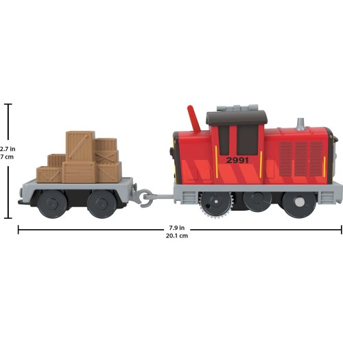 Mattel Thomas And Friends Salty Μηχανοκίνητα Τρένα Με Βαγόνι HFX96 / HMC21 194735124312