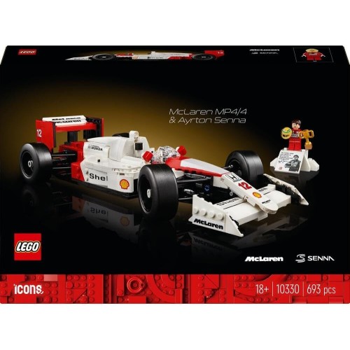 LEGO icons mclaren mp4/4 & άιρτον σένα 10330 5702017583495