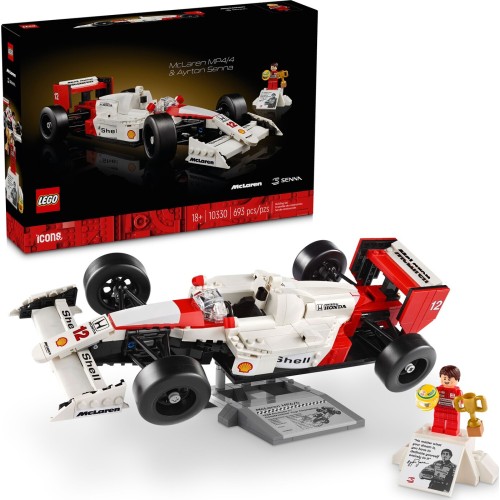 LEGO icons mclaren mp4/4 & άιρτον σένα 10330 5702017583495