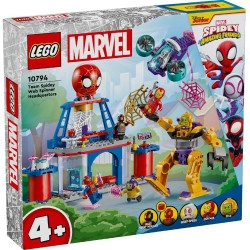 LEGO Spiderman marvel super heroes αρχηγείο ύφανσης ιστών της ομάδας σπάιντι 10794 5702017582474