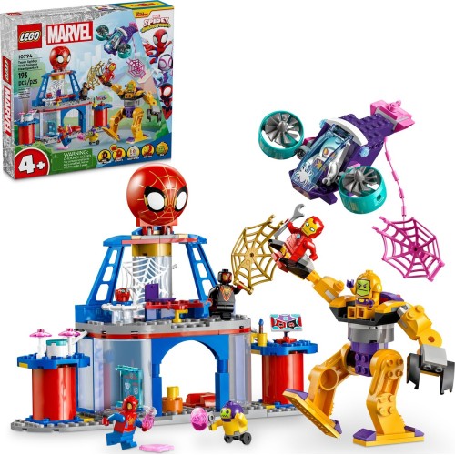 LEGO Spiderman Marvel Super Heroes Team Spidey Web Spinner Headquarters 10794 5702017582474