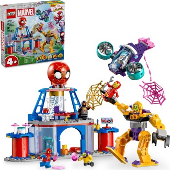 LEGO Spiderman marvel super heroes αρχηγείο ύφανσης ιστών της ομάδας σπάιντι 10794 5702017582474