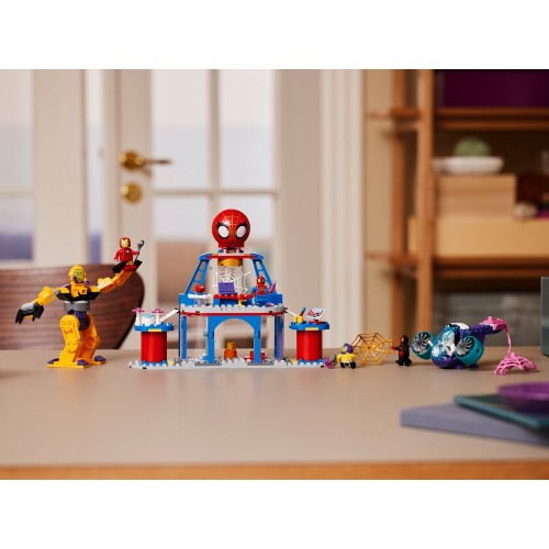 LEGO Spiderman marvel super heroes αρχηγείο ύφανσης ιστών της ομάδας σπάιντι 10794 5702017582474