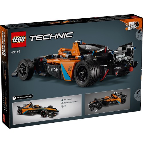LEGO Technic neom mclaren formula e race car 42169 5702017583549