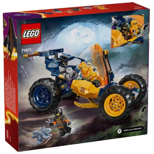 LEGO ninjago νίντζα μπάγκι εκτός δρόμου του άριν 71811 5702017584553