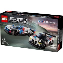 LEGO Speed Champions bmw m4 gt3 and m hybrid v8 race cars 76922 5702017583754