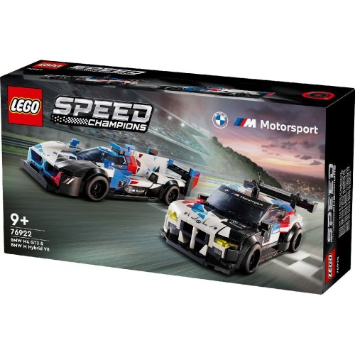 LEGO Speed Champions bmw m4 gt3 and m hybrid v8 race cars 76922 5702017583754