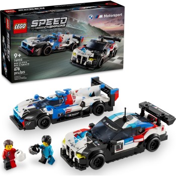 LEGO speed champions αγωνιστικά αυτοκίνητα bmw m4 gt3 & m hybrid v8 76922 5702017583754