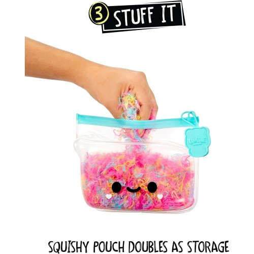 MGA Entertainment Fluffie Stuffiez Cake Small Collectible Feature Plush - Surprise Reveal Unboxing Huggable Tactile Play Fidget 