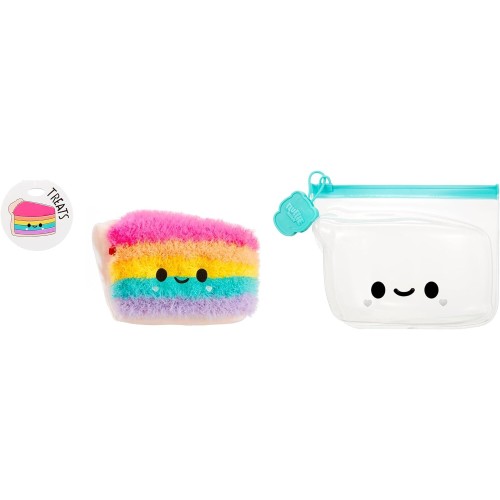 MGA Entertainment Fluffie Stuffiez Cake Small Collectible Feature Plush - Surprise Reveal Unboxing Huggable Tactile Play Fidget 