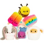 MGA Entertainment Fluffie Stuffiez Cake Small Collectible Feature Plush - Surprise Reveal Unboxing Huggable Tactile Play Fidget 