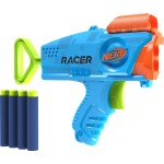 Hasbro Nerf Elite Junior Racer Easy-Play Dart Blaster, 4 Elite Darts F8637 5010996209474