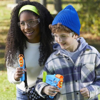 Hasbro Nerf Elite Junior Racer Easy-Play Dart Blaster, 4 Elite Darts F8637 5010996209474