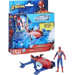 Hasbro Spiderman Marvel Spider-Man Epic Hero Series Web Splashers Spider-Man Hydro Jet Blast, 4-Inch Action Figure And Vehicle P