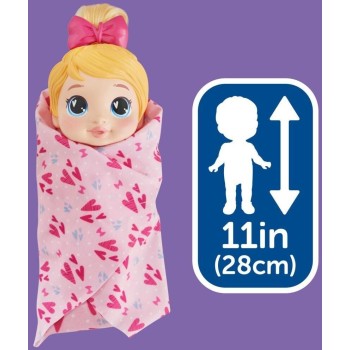 Hasbro Baby Alive Shampoo Snuggle Harper Hugs Blonde Hair Water Baby Doll F9119 5010996211095
