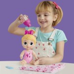 Hasbro Baby Alive Shampoo Snuggle Harper Hugs Blonde Hair Water Baby Doll F9119 5010996211095