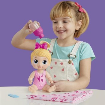 Hasbro Baby Alive Shampoo Snuggle Harper Hugs Blonde Hair Water Baby Doll F9119 5010996211095