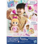 Hasbro Baby Alive Shampoo Snuggle Harper Hugs Blonde Hair Water Baby Doll F9119 5010996211095