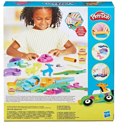 Hasbro Play-Doh Wild Animals Toolset F7213 5010996121783