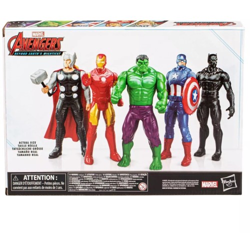 Hasbro Marvel Avengers Avengers Beyond Earths Mightiest Set 60Th Anniversary 15Cm F8677 5010996166685