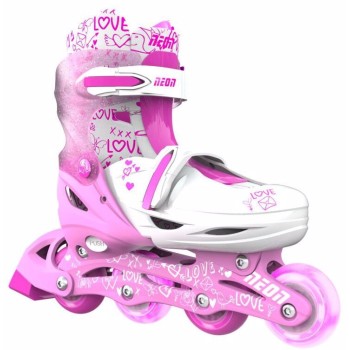 YVolution Neon Combo 2 In 1 Roller Skates - Pink 30-33 53.NT09P4 810012241854