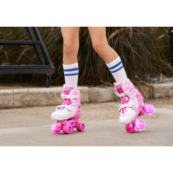YVolution Neon Combo 2 In 1 Roller Skates - Pink 30-33 53.NT09P4 810012241854