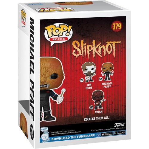 Funko Pop Rocks: Slipknot - Michael Pfaff 379  67439 889698674393