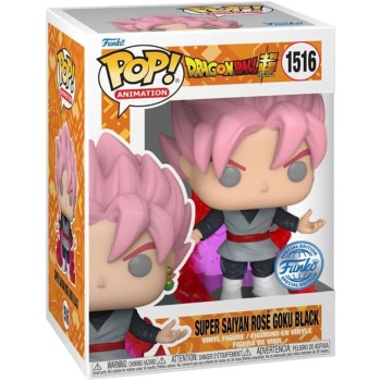 Funko Pop Animation: Dragon Ball Super - Super Saiyan Rose Goku Black (Glow In The Dark Special Edition) 1516 Φιγούρα Από Βινύλι