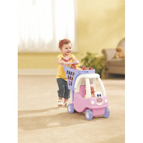 Little Tikes Cozy Coupe Princess Shopping Cart 620195E3 050743620195