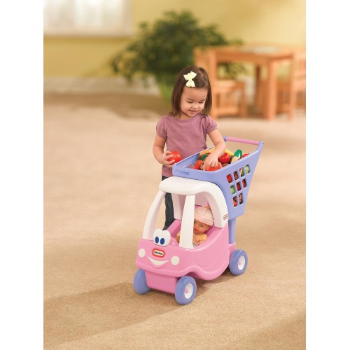 Little Tikes Cozy Coupe Princess Shopping Cart 620195E3 050743620195