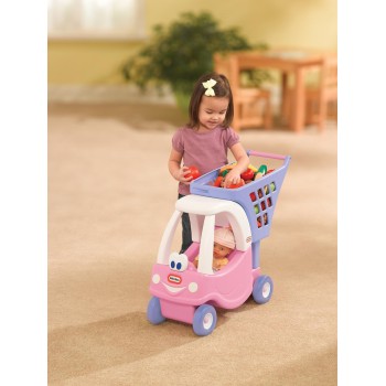 Little Tikes Cozy Coupe Princess Shopping Cart 620195E3 050743620195