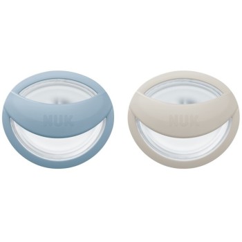 NUK Πιπίλα Σιλικόνης Mommy Feel 0-9Μ 2Τμχ Με Θήκη 10730862 4008600426479
