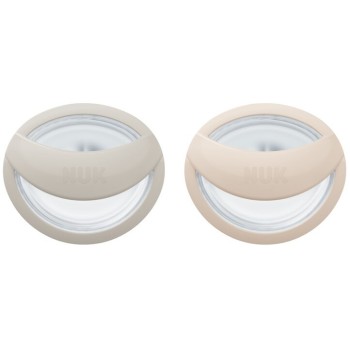 NUK Πιπίλα Σιλικόνης Mommy Feel 0-9Μ 2Τμχ Με Θήκη 10730862 4008600426479