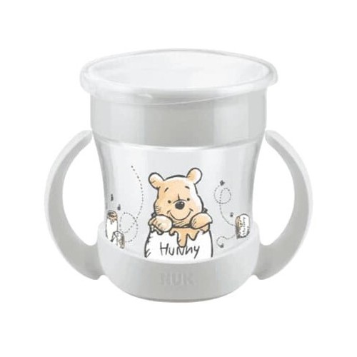 NUK Mini Magic Cup Disney Winnie With Rim & Lid 6M+ 10255685 4008600426752